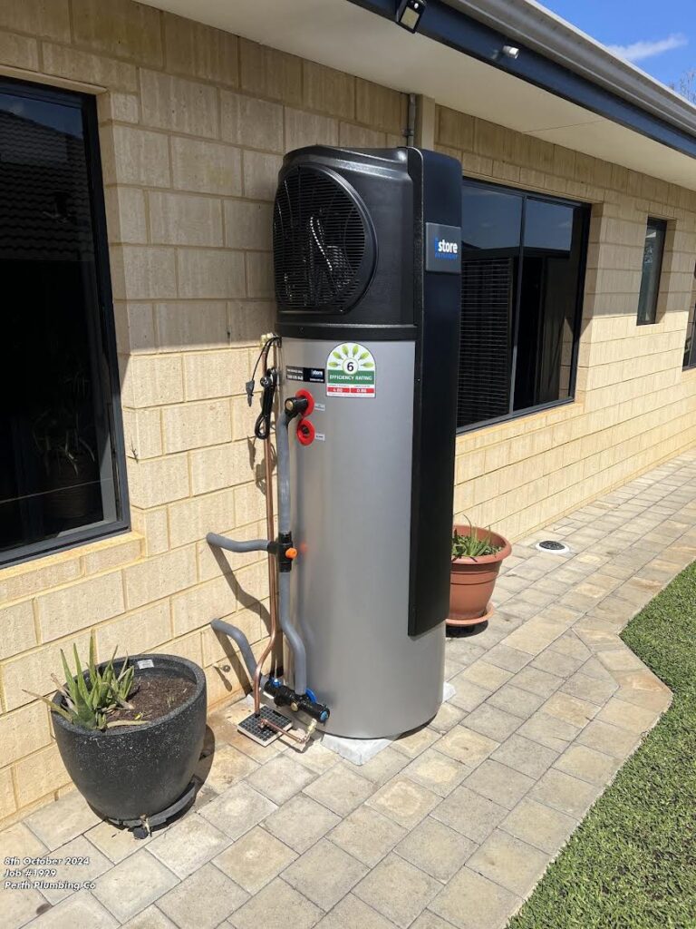 iHeat 270L heat pump in Jane Brook