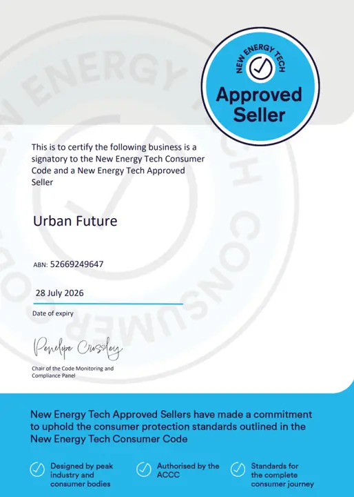NETCC Certificate for Urban Future