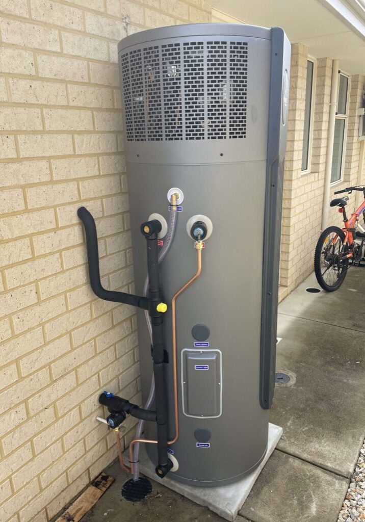 Apricus heat pump in baldivis