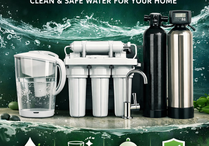 best water filters Australia whole house and under sink filtration systems comparison for clean home water