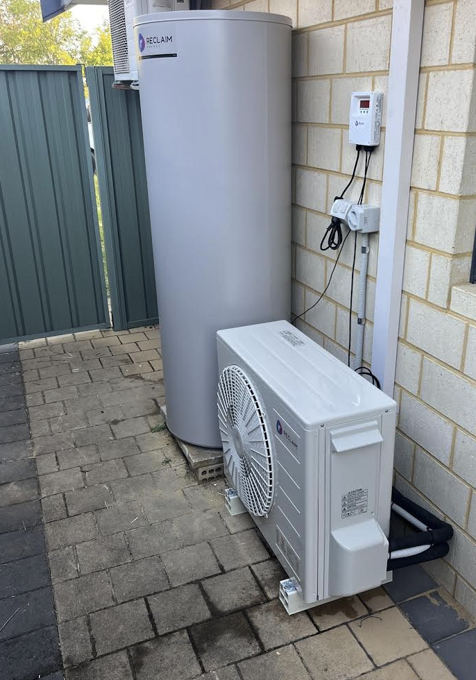 Reclaim Energy Heat Pump Aubin Grove