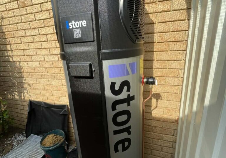 Heat pump hot water system installation in Kingsley Perth