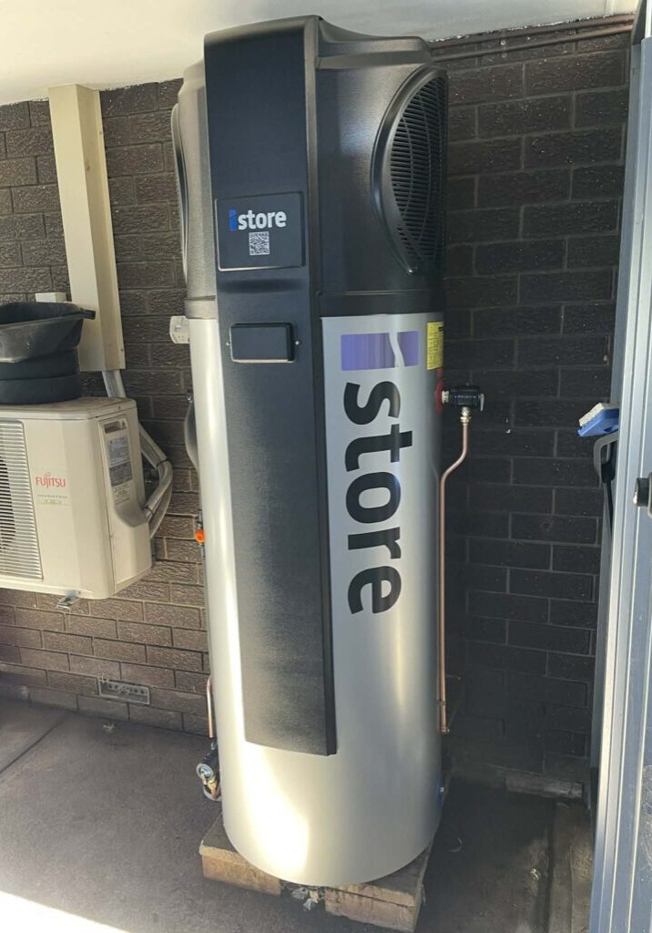 Heat pump hot water system installation in Koondoola Perth